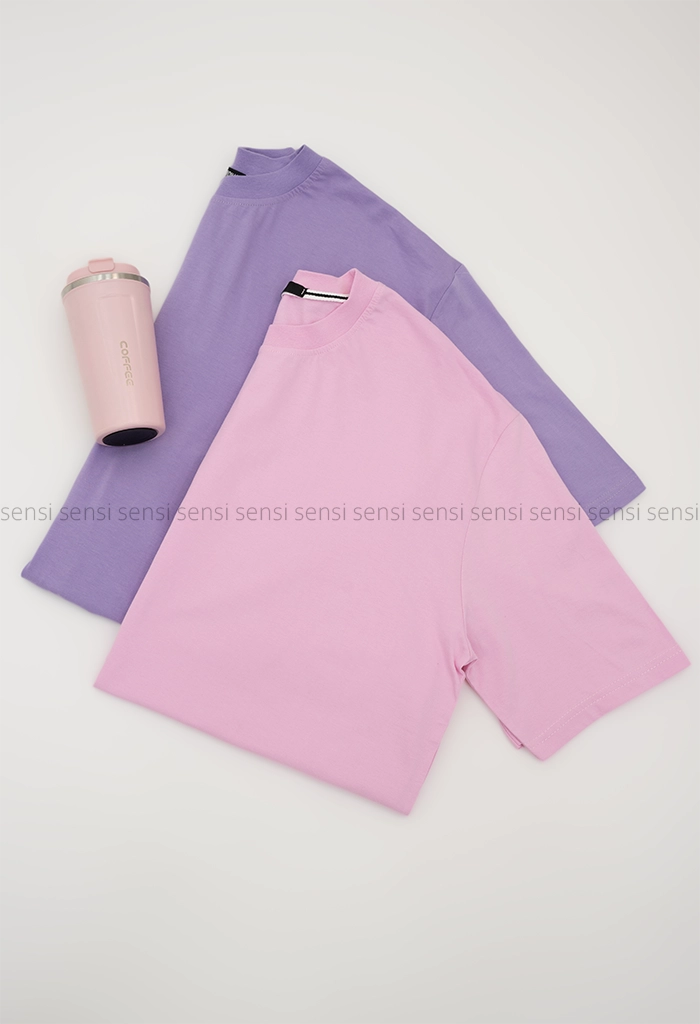 تیشرت لانگ رنگی کد1005294